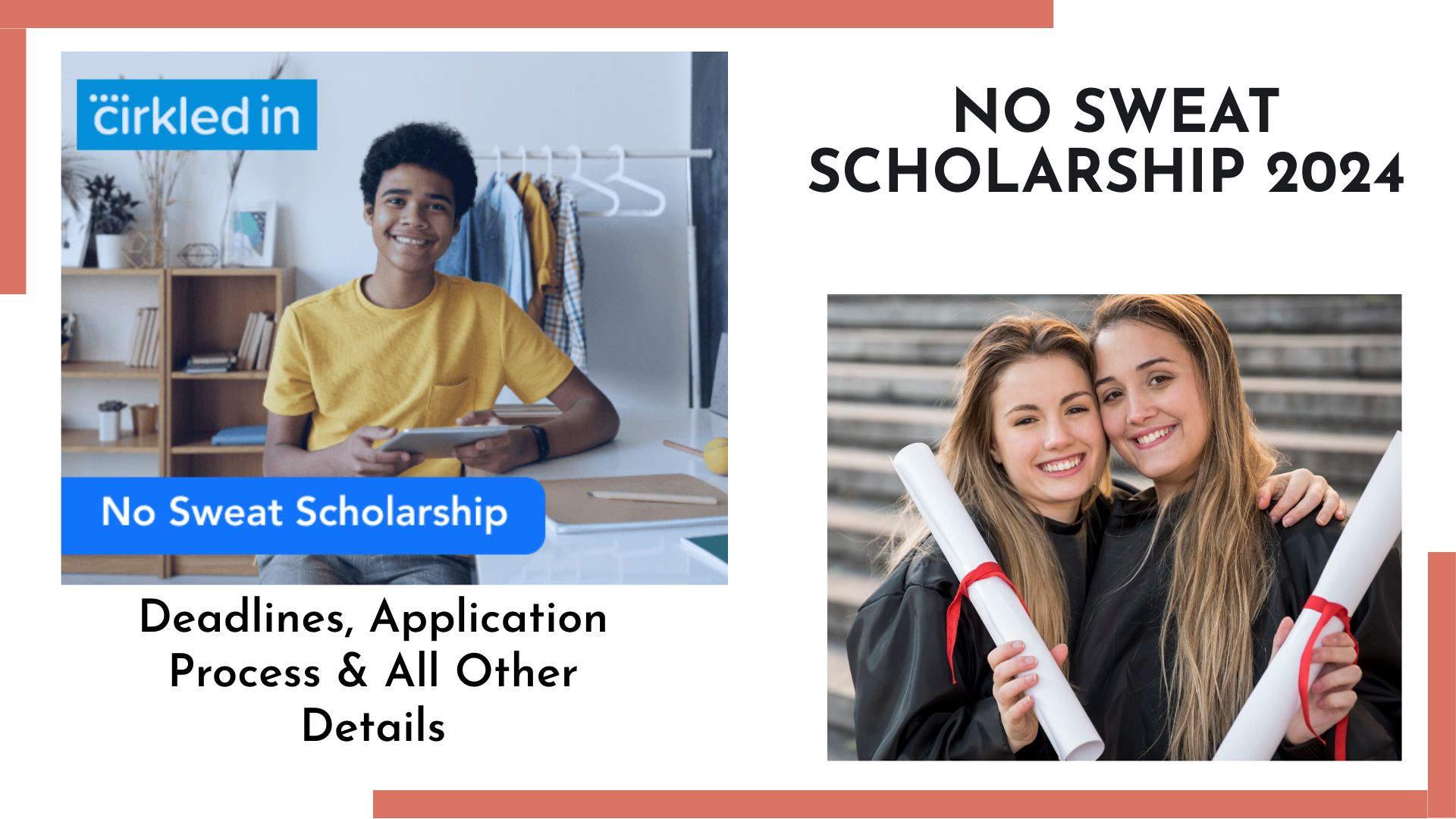 No Sweat Scholarship 2024 Application Process at Roosevelt High School