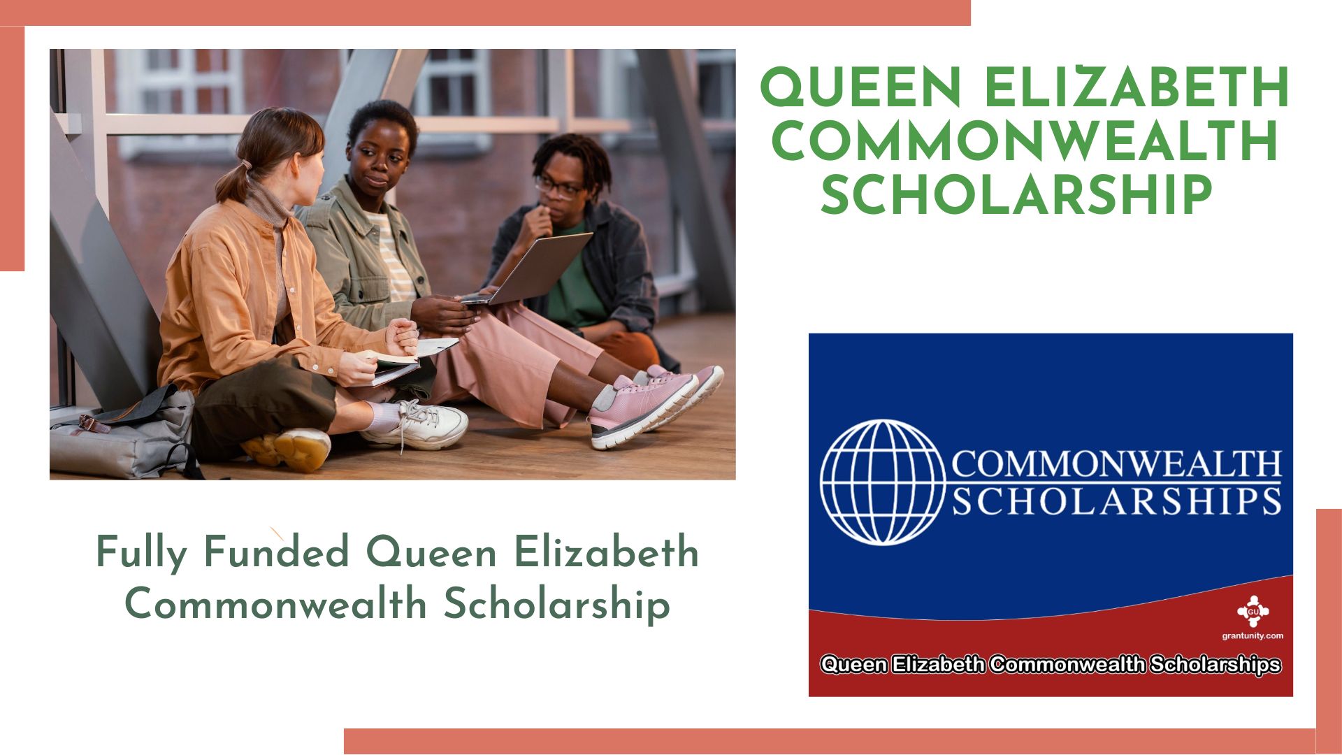 Queen Elizabeth Commonwealth Scholarship 20242025 for Postgraduate Degree